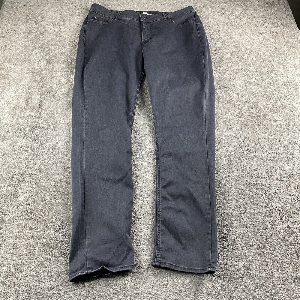 Riders by Lee Jeans Womens Size 35x29 Black‎ Mid Rise Skinny Denim